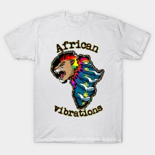 African jah Vibrations T-Shirt